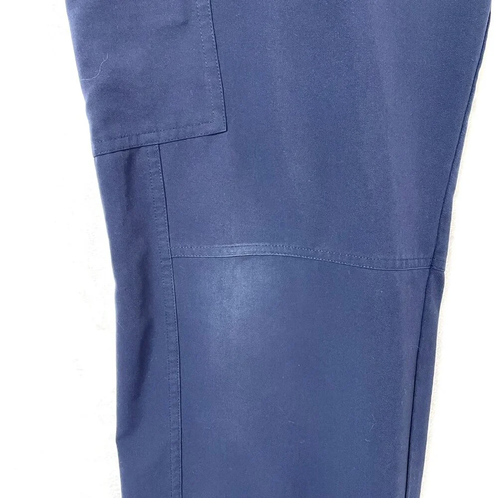 Figs Technical Collection Axim Cargo Pants Mens XL Blue Medical Scrub Nurse
